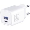 3MK Ładowarka sieciowa Hyper Charger PD 33W GaN QC4+ PPS AFC FCP SCP USB-A USB-C biała